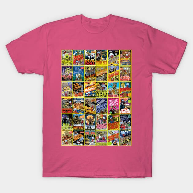 MST3K Box Art Collage T-Shirt by Starbase79